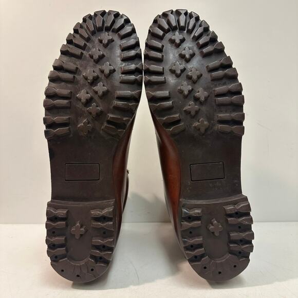 VTG Rancourt & Co x Polo Ralph Lauren Hiking Boot Bench Made in Maine VGUC 12 - Picture 11 of 12